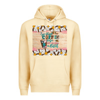 Pina Colada i pretend coffee helps but i'm still a bitch Premium Hoodie - Artiststas