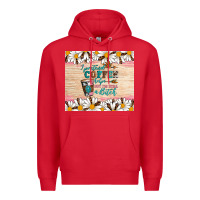 Red i pretend coffee helps but i'm still a bitch Premium Hoodie - Artiststas
