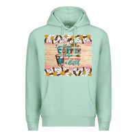 Seafoam i pretend coffee helps but i'm still a bitch Premium Hoodie - Artiststas