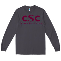 Smoke Chadron State College Long Sleeve Tee - linhVisuals