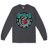 Smoke vancouver grizzlie retro Long Sleeve Tee - linhVisuals