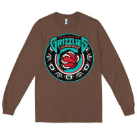 Chestnut vancouver grizzlie retro Long Sleeve Tee - linhVisuals