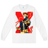 White cyclops 4 Long Sleeve Tee - linhVisuals