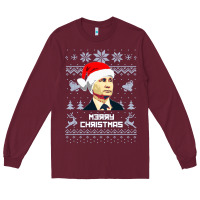 Vladimir Putin Merry Christmas Long Sleeve Tee | Teevron