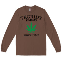 Chestnut tegridy farms Long Sleeve Tee - linhVisuals