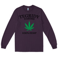 Plum tegridy farms Long Sleeve Tee - linhVisuals