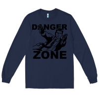Navy archer danger zone Long Sleeve Tee - linhVisuals