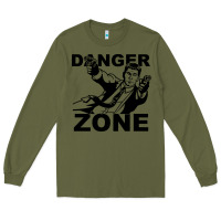 Army Green archer danger zone Long Sleeve Tee - linhVisuals