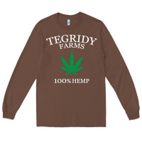 Chestnut tegridy farms Long Sleeve Tee - linhVisuals
