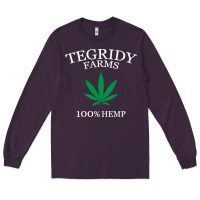Plum tegridy farms Long Sleeve Tee - linhVisuals