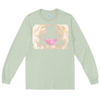 Matcha labradoodle t  shirtfunny labradoodle face mask funny dog mouth t  shi Long Sleeve Tee - linhVisuals