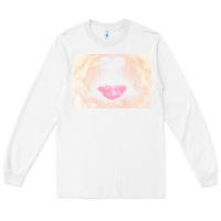 White labradoodle t  shirtfunny labradoodle face mask funny dog mouth t  shi Long Sleeve Tee - linhVisuals