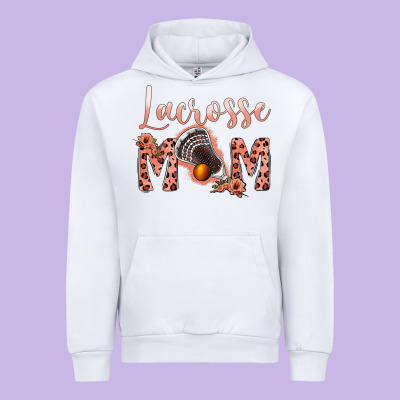 Pink Lacrose Mom Urban Hoodie Designed By Jasminsmagicworld