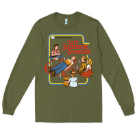 Army Green let's summon demons Long Sleeve Tee - linhVisuals
