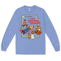 Colony Blue let's summon demons Long Sleeve Tee - linhVisuals