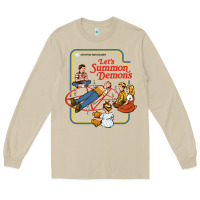 Mushroom let's summon demons Long Sleeve Tee - linhVisuals