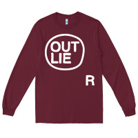Burgundy outlier Long Sleeve Tee - linhVisuals