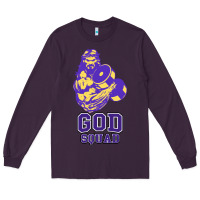 Plum kelvins god squad strong Long Sleeve Tee - linhVisuals