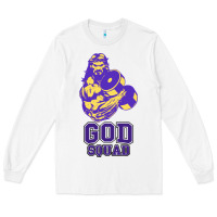 White kelvins god squad strong Long Sleeve Tee - linhVisuals