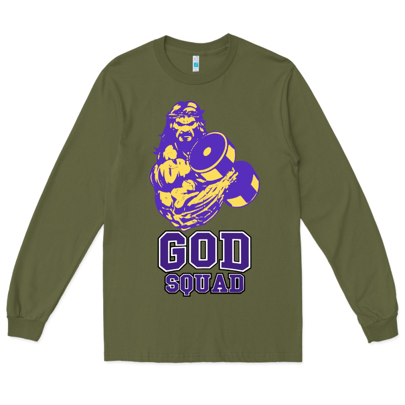 Kelvins God Squad Strong Long Sleeve Tee by linhVisuals | Teevron