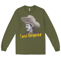 Army Green turd retro snl celebrity Long Sleeve Tee - linhVisuals