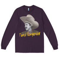 Plum turd retro snl celebrity Long Sleeve Tee - linhVisuals