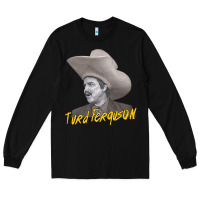 Black turd retro snl celebrity Long Sleeve Tee - linhVisuals