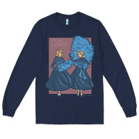 Navy sisters    white christmas Long Sleeve Tee - linhVisuals