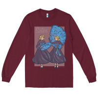 Burgundy sisters    white christmas Long Sleeve Tee - linhVisuals