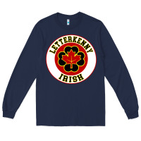 Navy letterkenny irish shoresy shamrock Long Sleeve Tee - linhVisuals