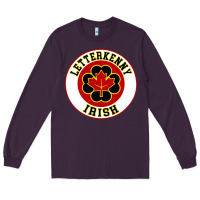 Plum letterkenny irish shoresy shamrock Long Sleeve Tee - linhVisuals