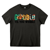 Asphalt gobble til you wobble thanksgiving turkey Heavy Core Tee - Jasminsmagicworld