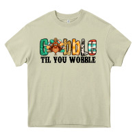 Mossy gobble til you wobble thanksgiving turkey Heavy Core Tee - Jasminsmagicworld