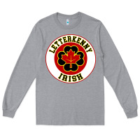 Heather Grey letterkenny irish shoresy shamrock Long Sleeve Tee - linhVisuals