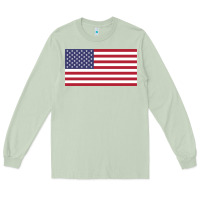 Matcha american flag Long Sleeve Tee - linhVisuals