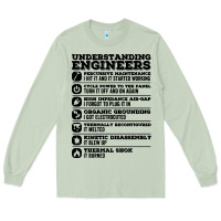 Matcha understanding engineers funny Long Sleeve Tee - linhVisuals