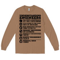 Toasted Coconut understanding engineers funny Long Sleeve Tee - linhVisuals
