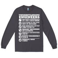 Smoke understanding engineers funny Long Sleeve Tee - linhVisuals
