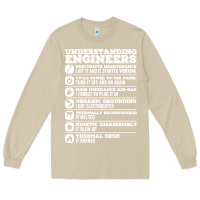 Mushroom understanding engineers funny Long Sleeve Tee - linhVisuals