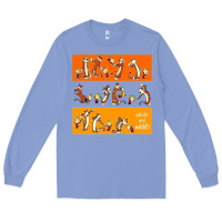 Colony Blue calvin Long Sleeve Tee - linhVisuals