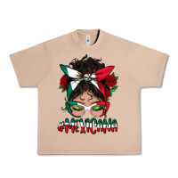 Burro mexicana messy bun mama Urban Heavy Tee - BundleAndBundleShop