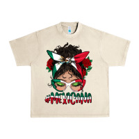 Sandshell mexicana messy bun mama Urban Heavy Tee - BundleAndBundleShop