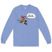 Colony Blue calvin Long Sleeve Tee - linhVisuals
