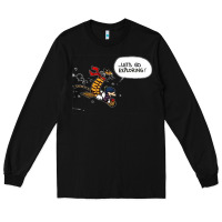 Black calvin Long Sleeve Tee - linhVisuals