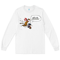 White calvin Long Sleeve Tee - linhVisuals