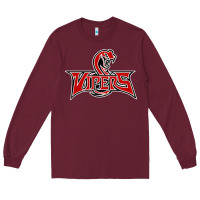Burgundy vipers sports Long Sleeve Tee - linhVisuals
