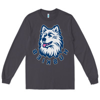 Smoke HUSKIES Long Sleeve Tee - linhVisuals