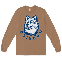 Toasted Coconut HUSKIES Long Sleeve Tee - linhVisuals