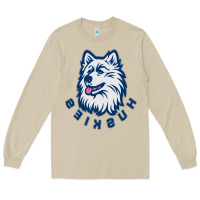Mushroom HUSKIES Long Sleeve Tee - linhVisuals