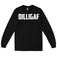 Black dilligaf    bowling Long Sleeve Tee - linhVisuals